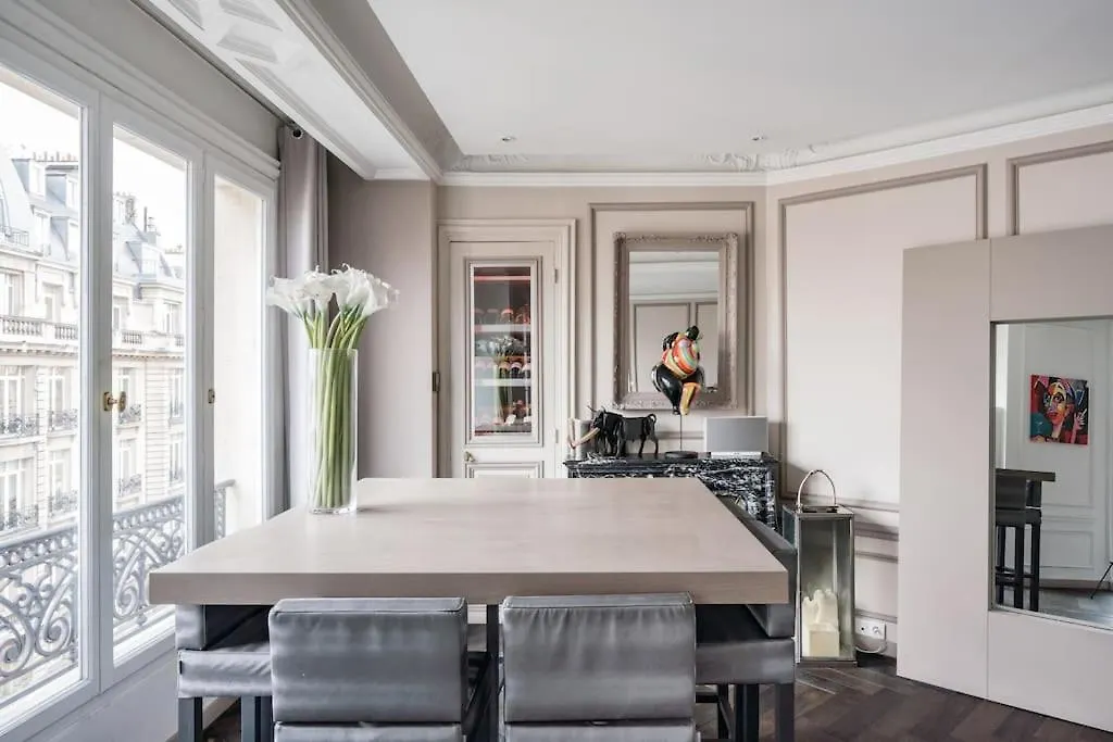Apartment Resplendent Haussmann Design 100m2 - 2 Br