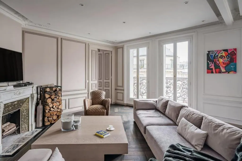 Apartment Resplendent Haussmann Design 100m2 - 2 Br